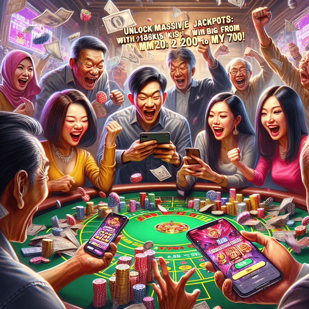 Win Big with 918kiss: Unlock Jackpots from MYR 200 to MYR 700!