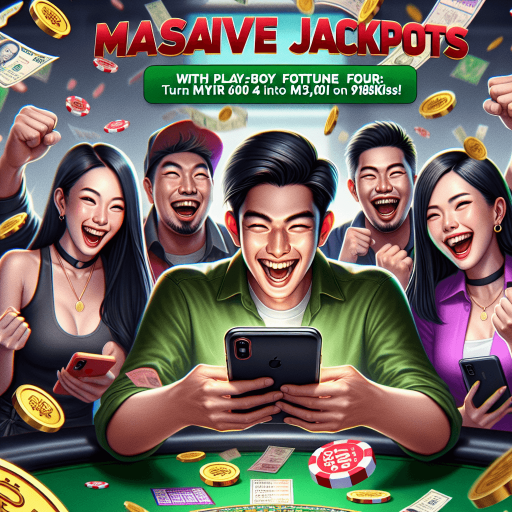 Win Big with Playboy Fortune Four: Turn MYR 600 into MYR 3,001 on 918Kiss!