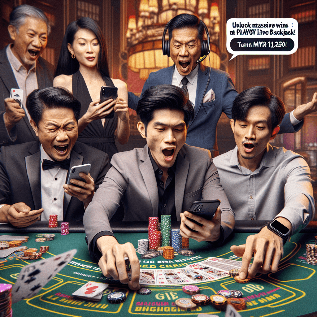 Win Big with Playboy Live Blackjack: Turn MYR100 into MYR1,250 Jackpot!