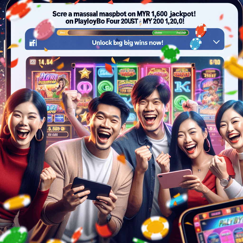 Unlock MYR 1,600 Jackpot on Playboy Fortune Four with MYR 200!