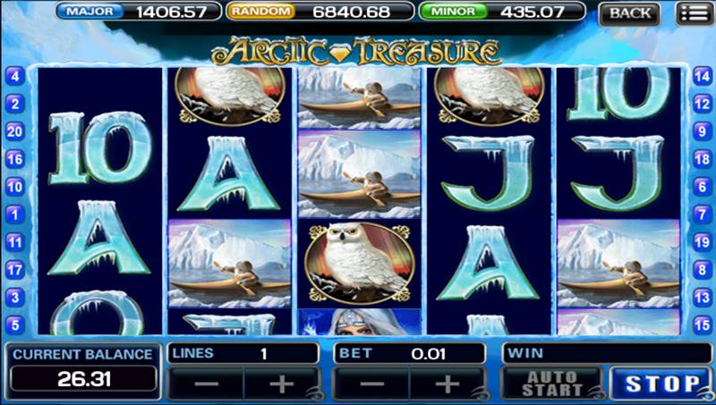 Arctic Treasure Slot Game Level 8