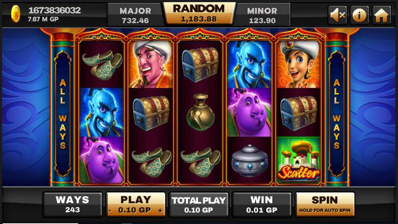 Win big with Aladdin's Vegas Casino Game