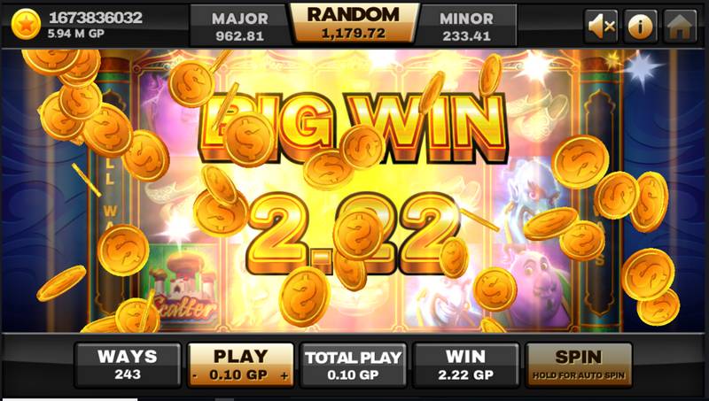 Play Aladdin's Vegas Casino Game for big rewards