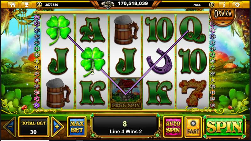 Clover symbol in Clovers Tales Casino