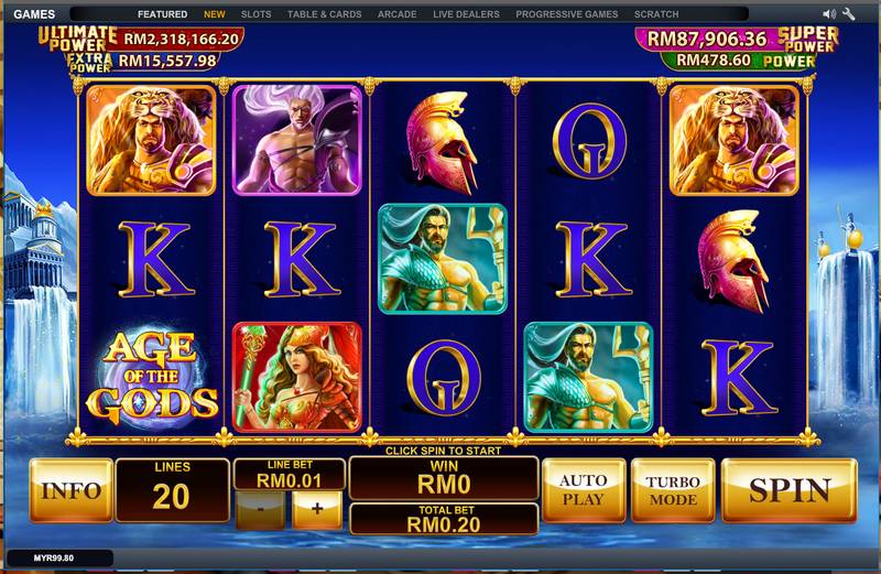 Unlock Ancient Riches: Play Age of the Gods Slot Game Now