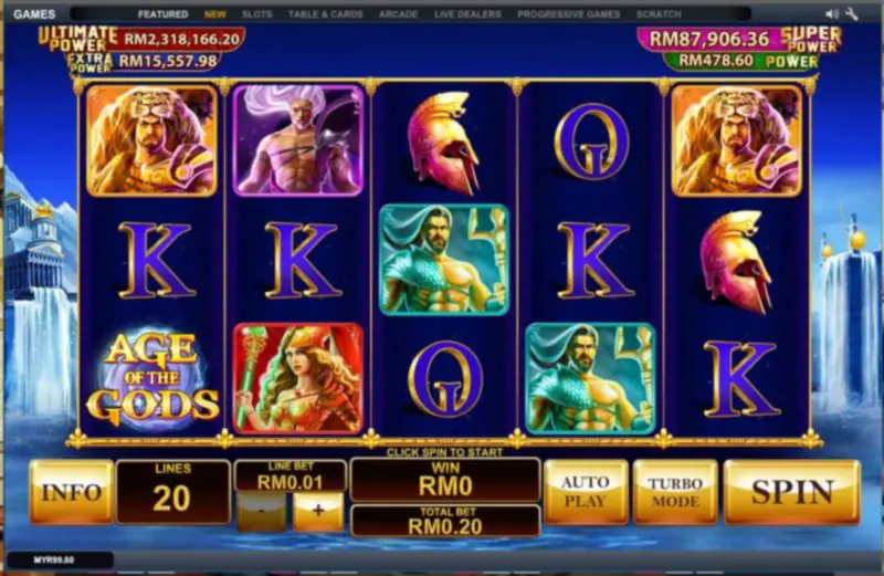 Win Big with Age of the Gods!