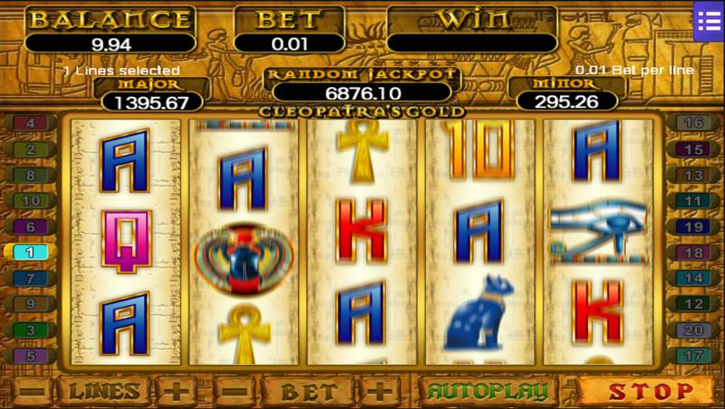 Cleopatra's Gold Slot Machine