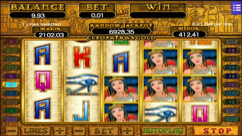 Cleopatra's Gold Free Spins Symbol