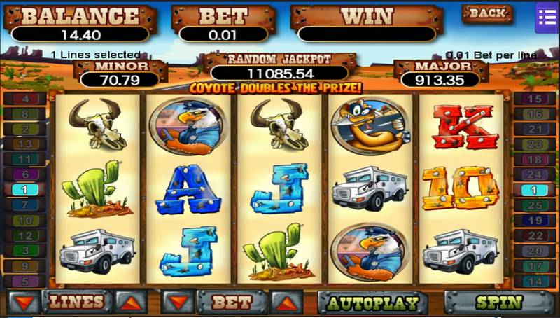 Coyote Cash Casino Bonuses