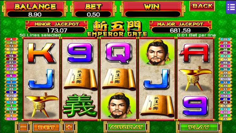 Win big at Emperor Gate Casino