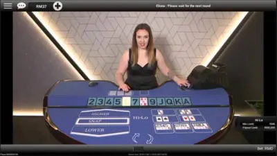 Take the High-Low Gamble - Win Big!