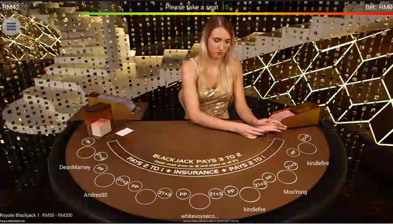 Jackpot Live Casino game