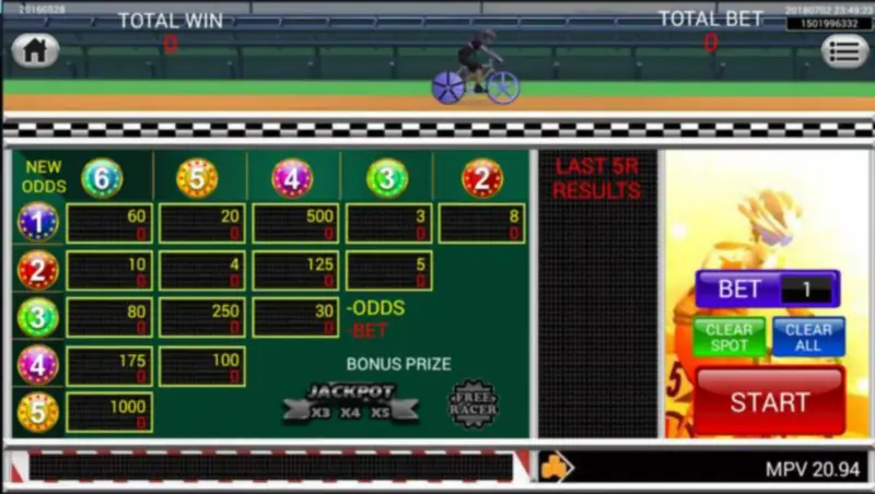 Ride to Victory with Bicycle Race!