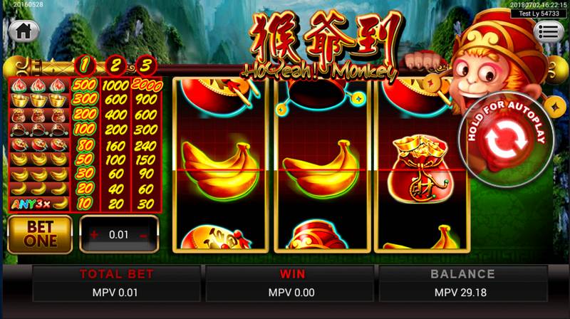 Monkey Casino, Casino Game, Slot Machines, Bananas, Ho Yeah!