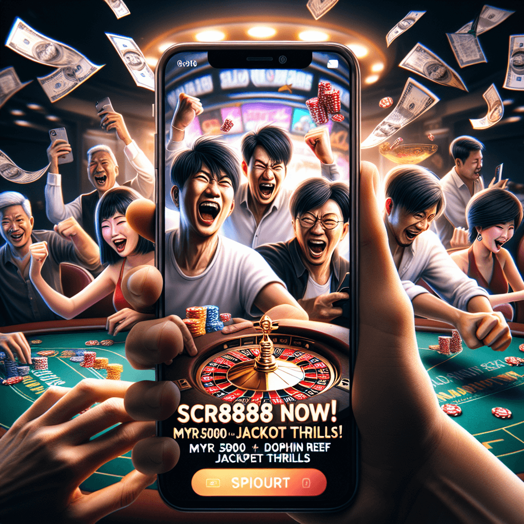 Dolphin Reef jackpot win screen showing MYR 6K win