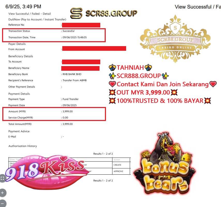 From MYR100 to MYR3,999: A Jackpot Hunt on 918Kiss Bonus Bear