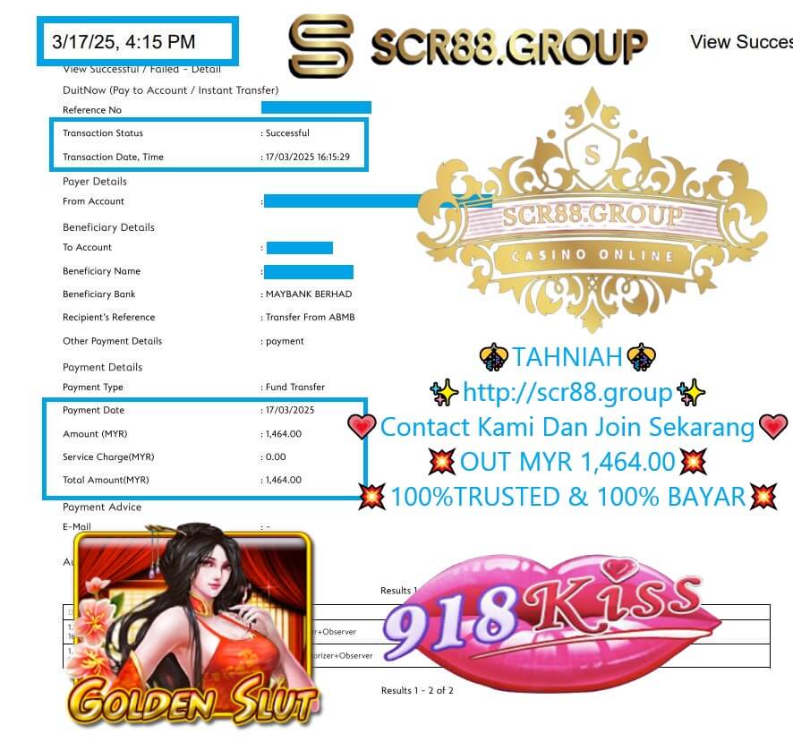 Turning MYR 50 into MYR 1,464: A 918Kiss Golden Fortune Success Story