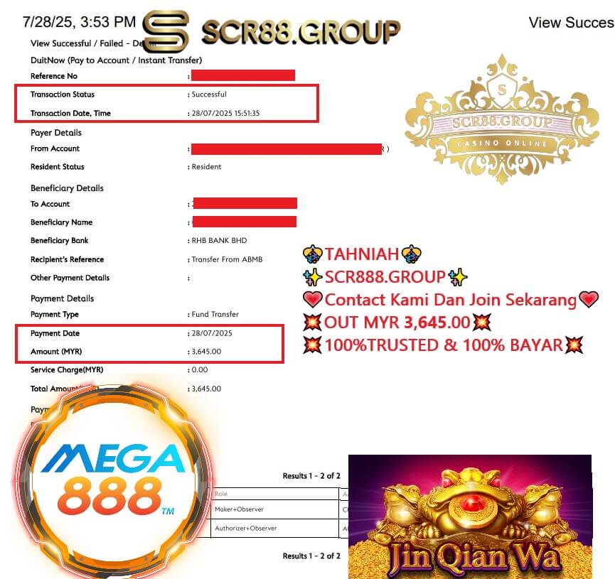 Proof of my big payout from MYR 500 to MYR 12,787