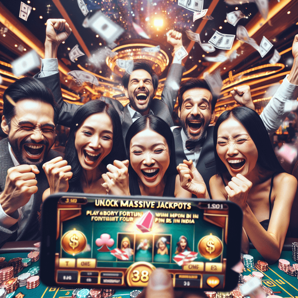 Win Big with Mega888's Playboy Fortune Four: Your Gateway to Massive Jackpots in India!