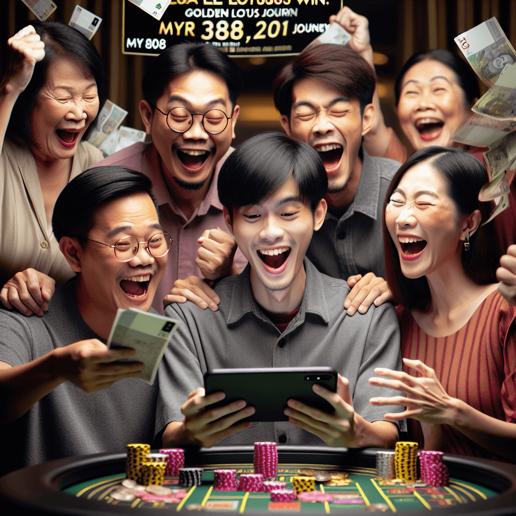 Golden Lotus game screen on Mega888, the start of an epic win journey