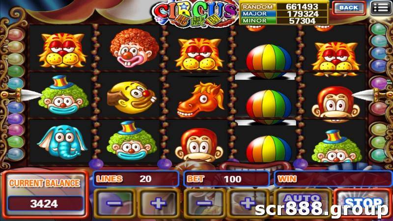 Win big with SCR888's Circus Slot