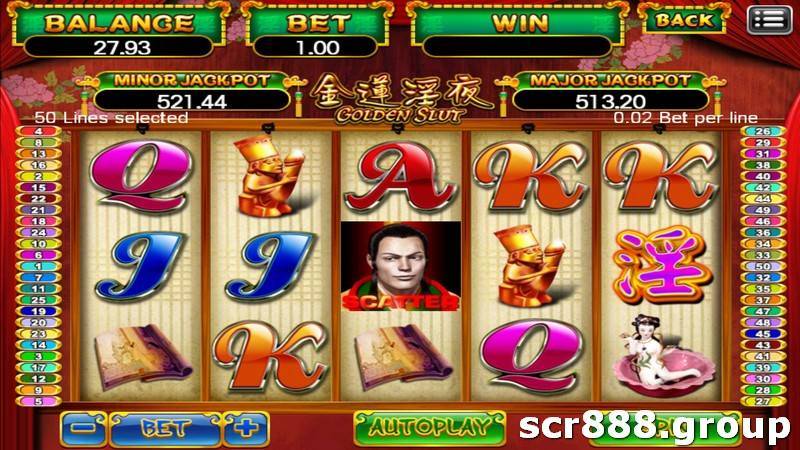 Discover the excitement of SCR888's slot games