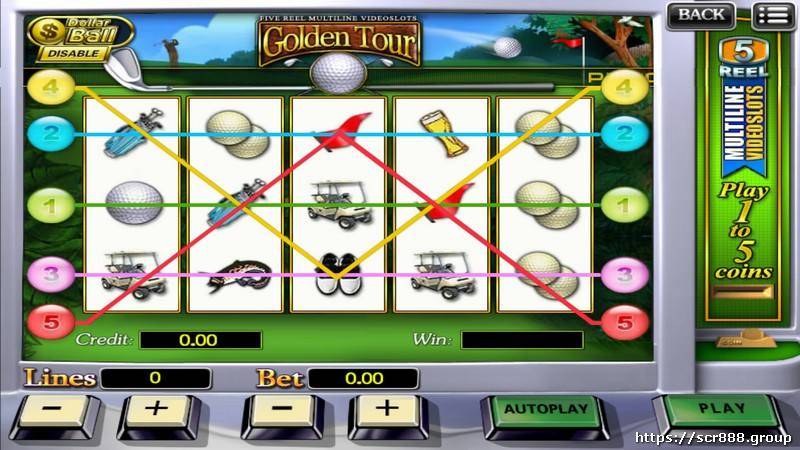 Unlock massive bonuses and jackpots in SCR888's Golden Tour Slot Game