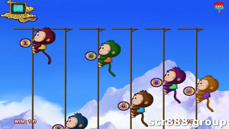 Monkey Thunderbolt game for smartphone and tablet