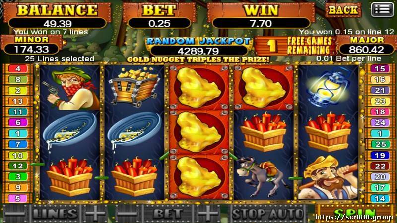 Hit the jackpot with SCR888's Pay Dirt Slot Game