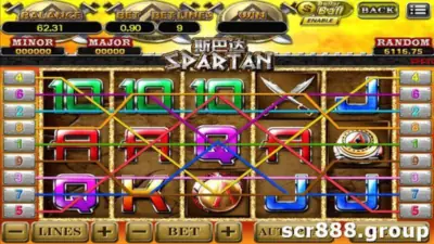 Play SCR888's Spartan Slot Now